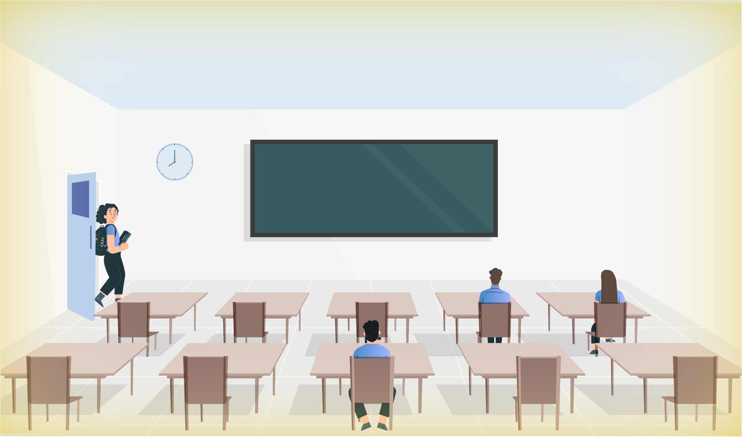 moderate co2 level at school