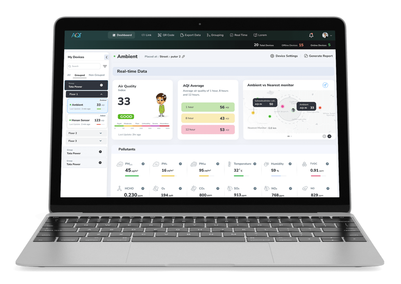 Web dashboard