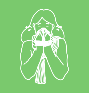 Flu, nausea due to co gas