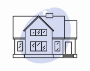 Residential housing away from industrial areas