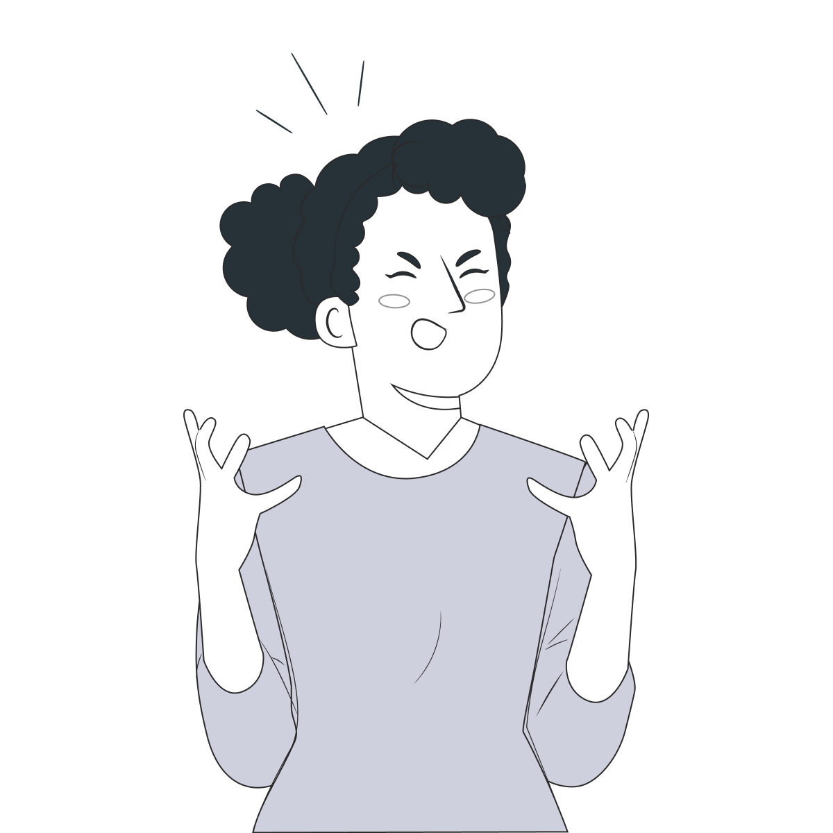 Interference with communication due to noise