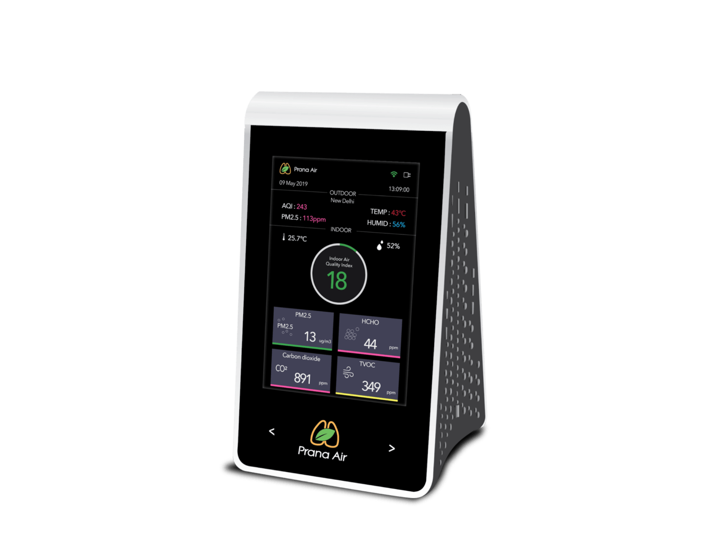 prana air sensible air quality monitor