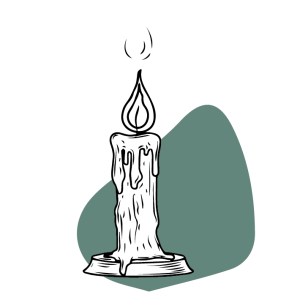 voc from burning candle