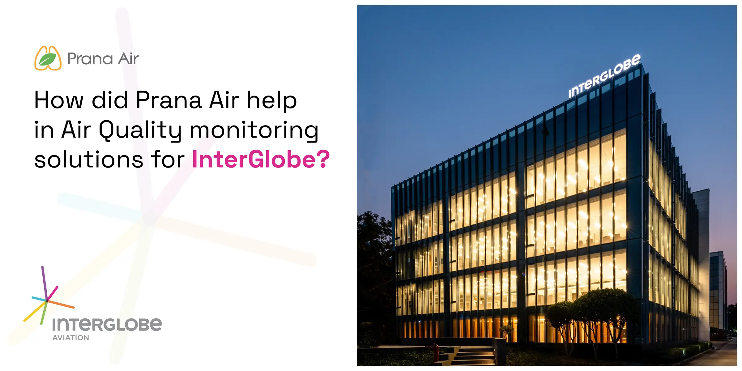 air quality monitoring solution for InterGlobe
